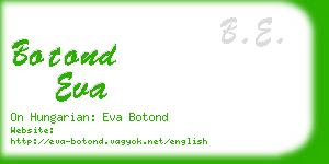 botond eva business card
